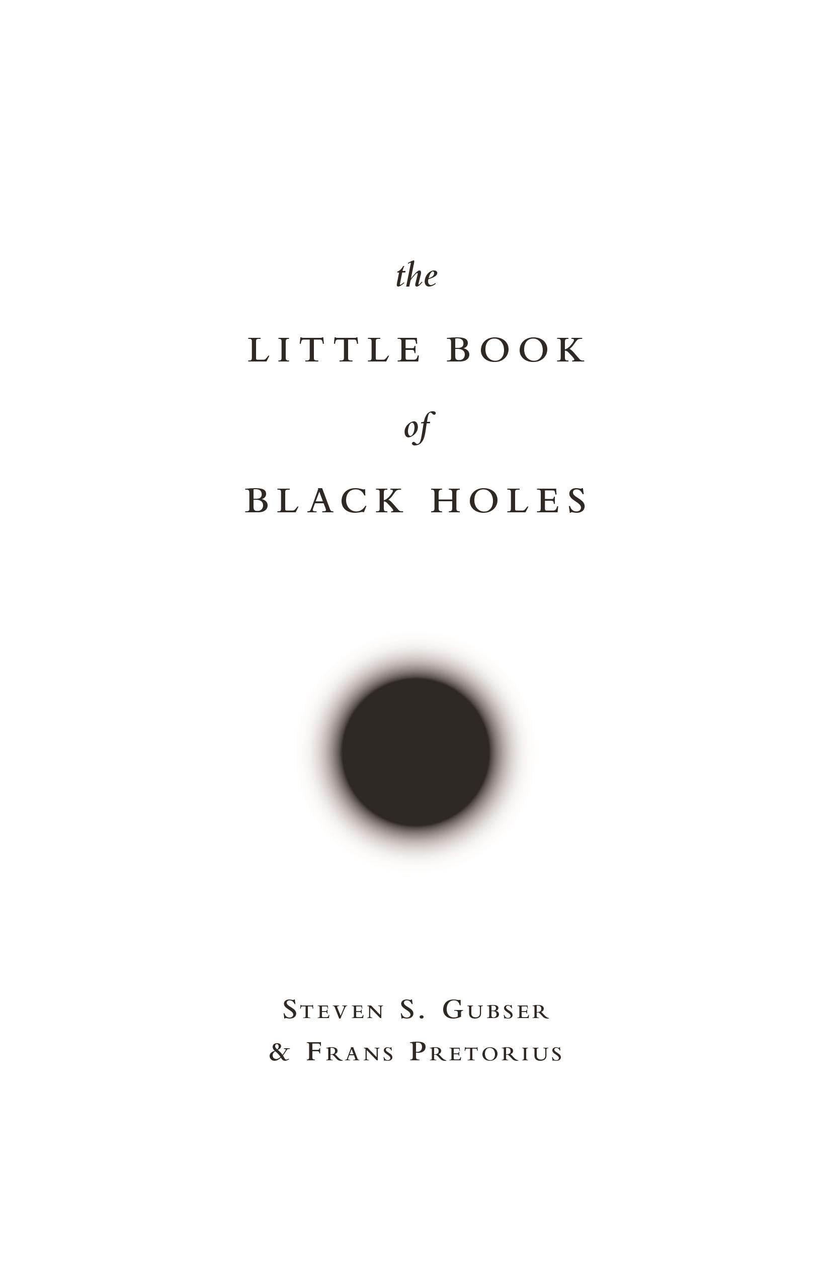 The Little Book of Black Holes Law