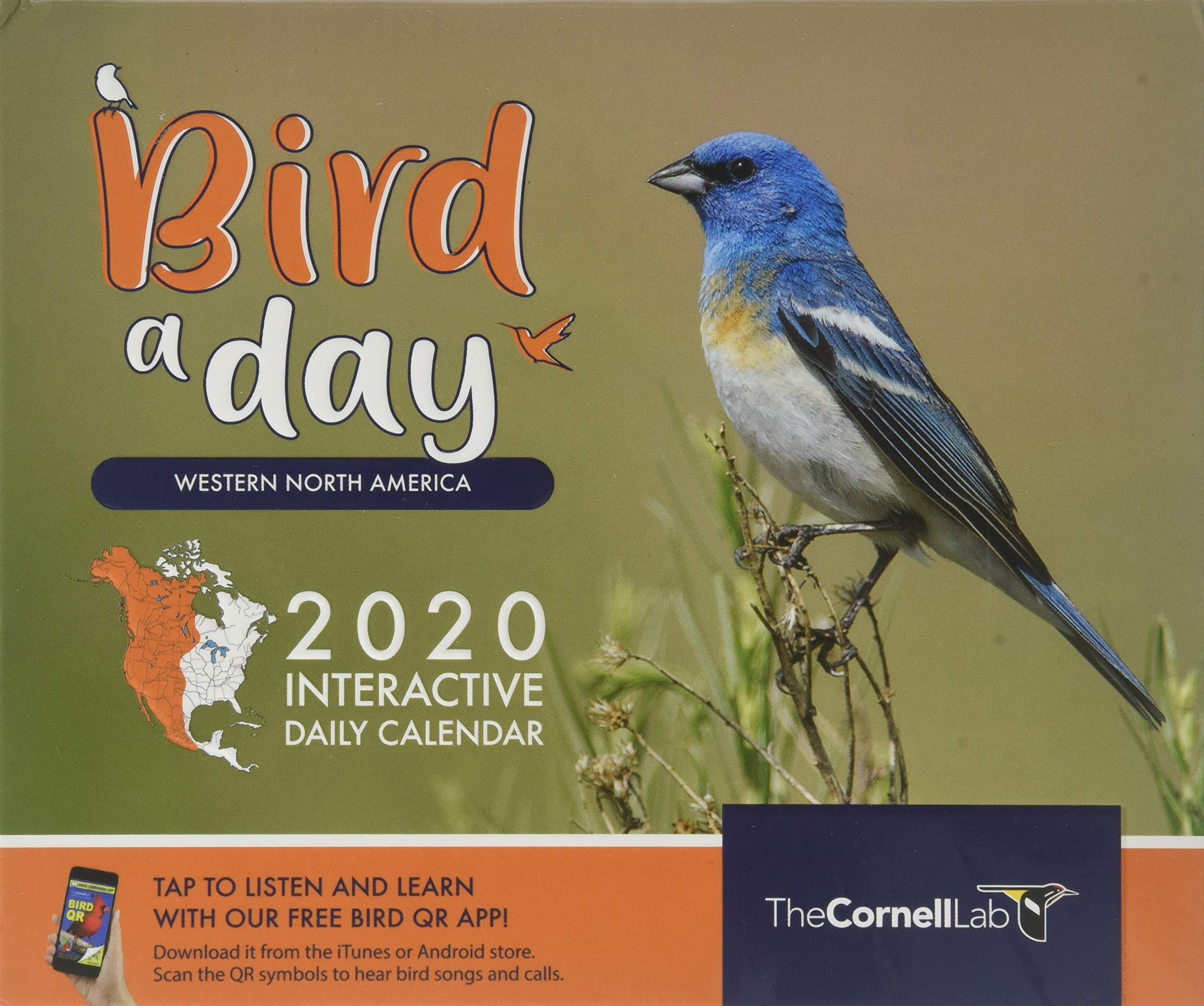 Bird a Day 2020 Interactive Daily Calendar Western North America (Cornell Lab of Ornithology) Mathematics
