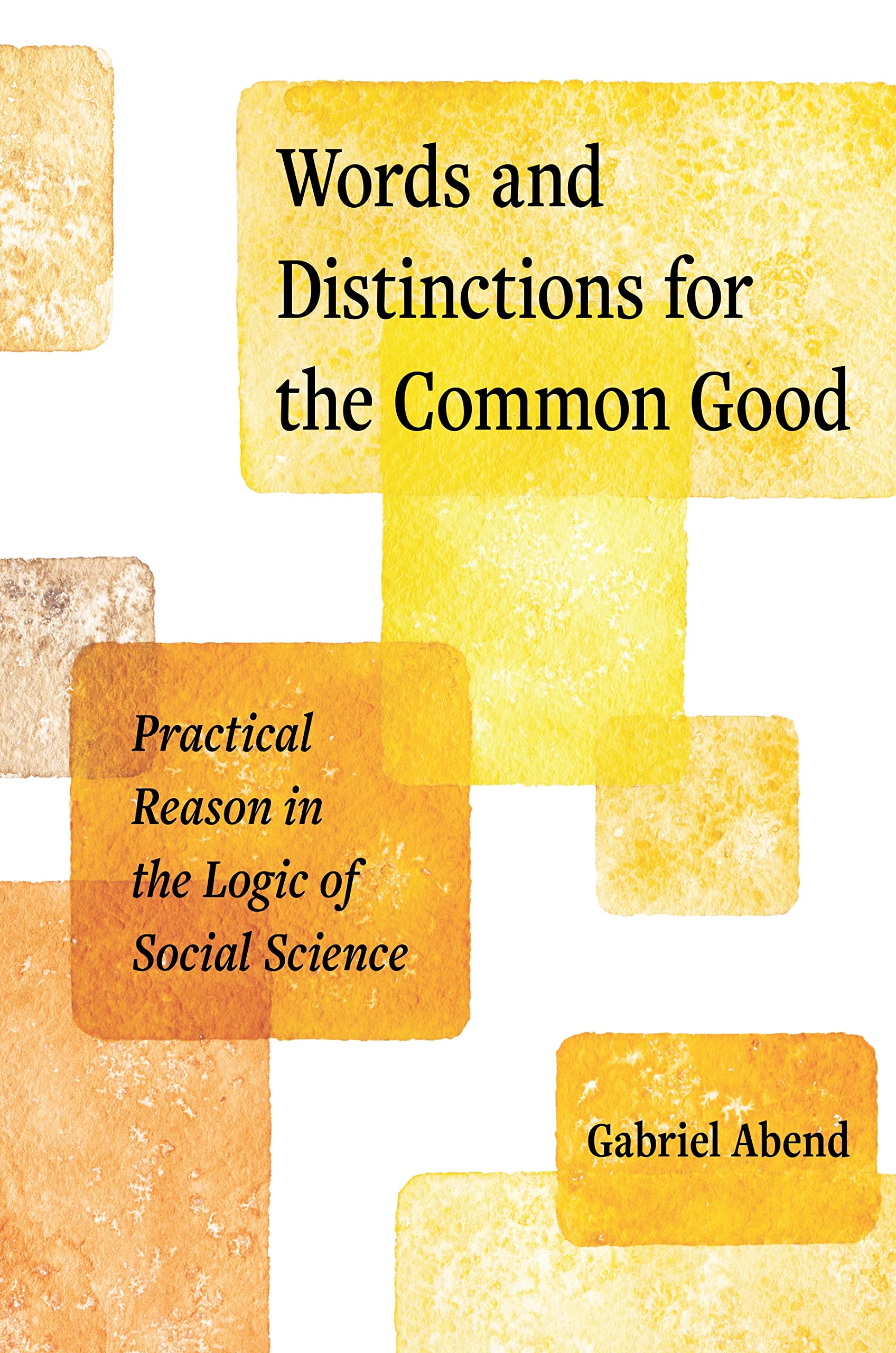 Words and Distinctions for the Common Good: Practical Reason in the Logic of Social Science Philosophy