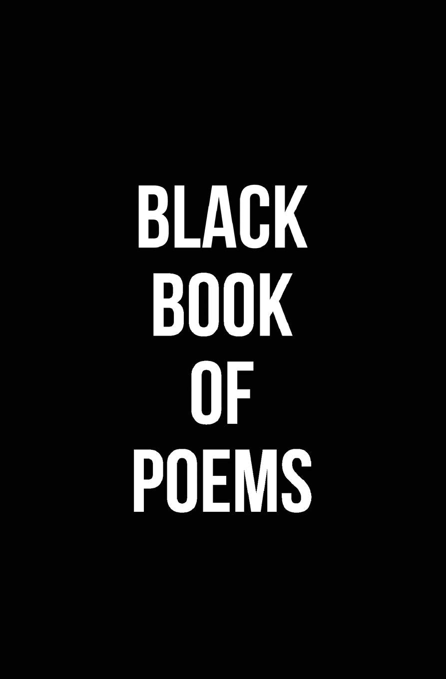 Black Book of Poems Poetry