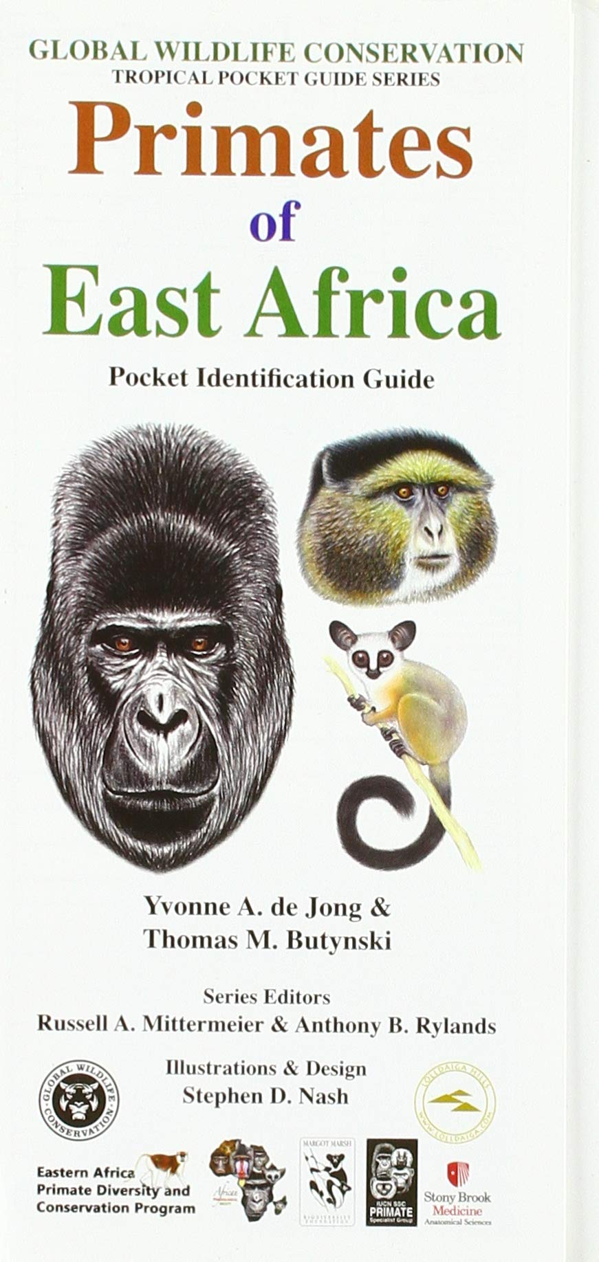 Primates of East Africa: Pocket Identification Guide Leisure, Home & Garden