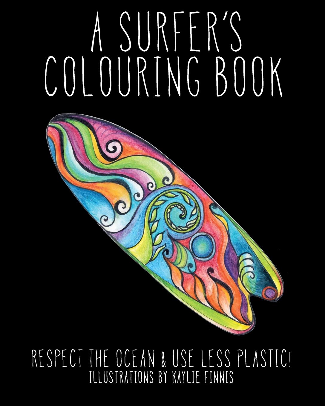 A Surfer's Colouring Book Hobbies & Crafts