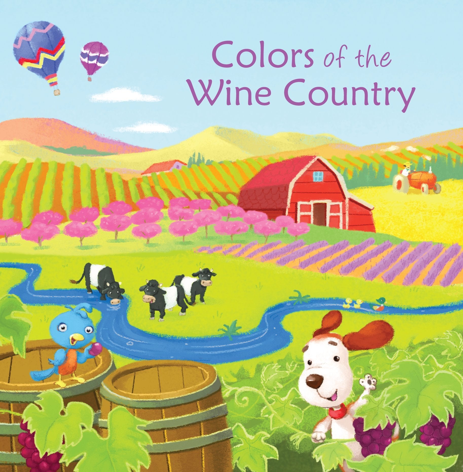 Colors of the Wine Country Children's books