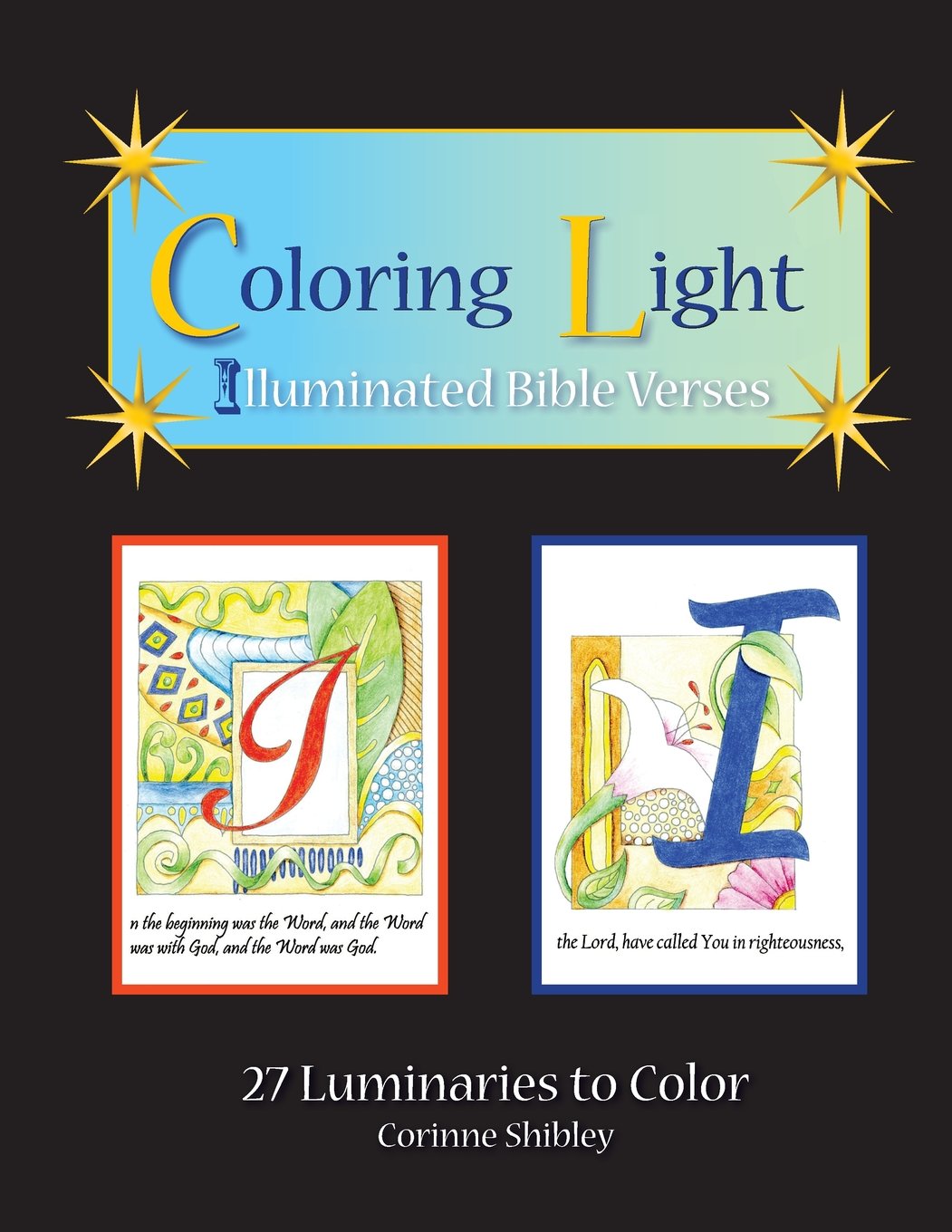 Coloring Light: Illuminated Bible Verses Hobbies & Crafts