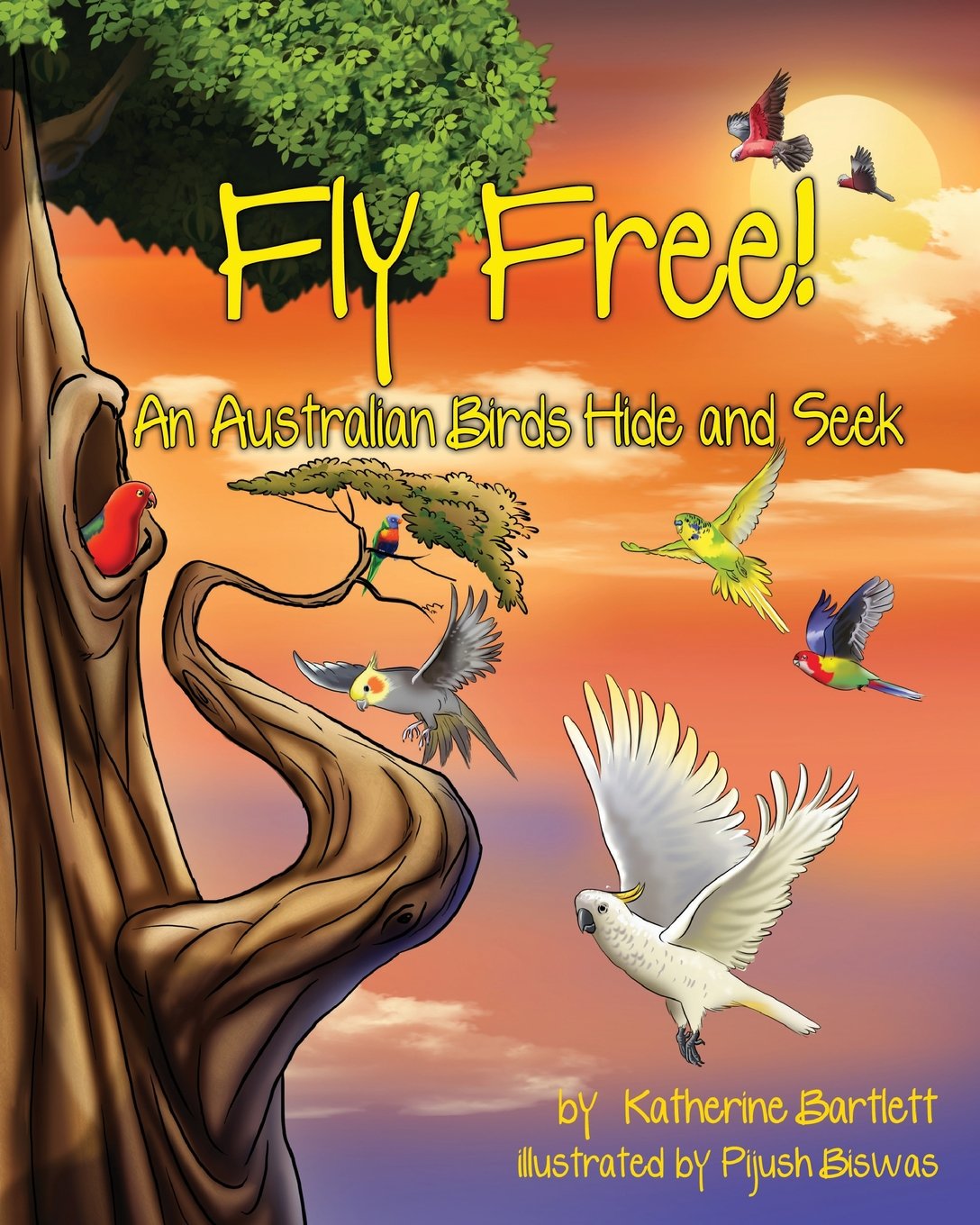 Fly Free! An Australian Birds Hide and Seek Novels & Short Stories