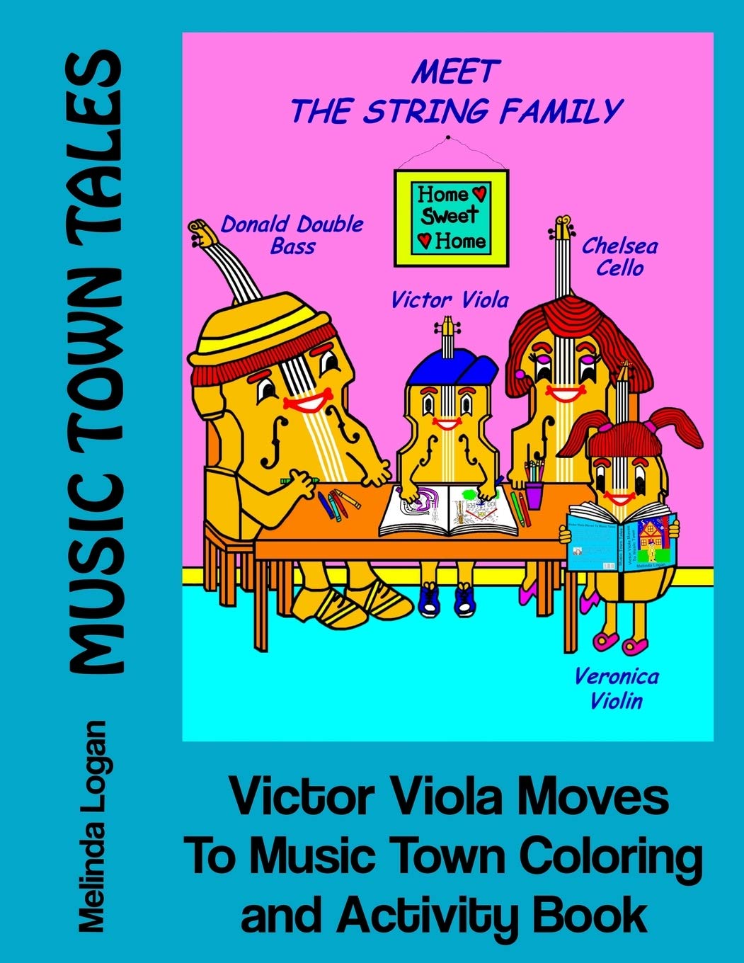 Victor Viola Moves To Music Town Coloring and Activity Book Non-fiction