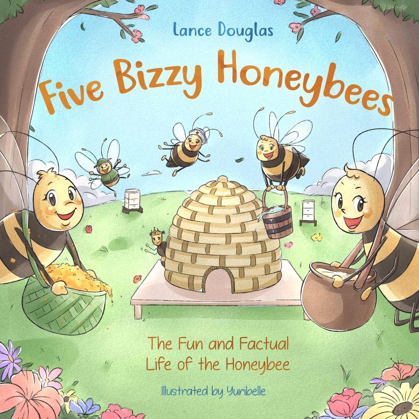 Five Bizzy Honey Bees - The Fun and Factual Life of the Honey Bee Learning & Reference