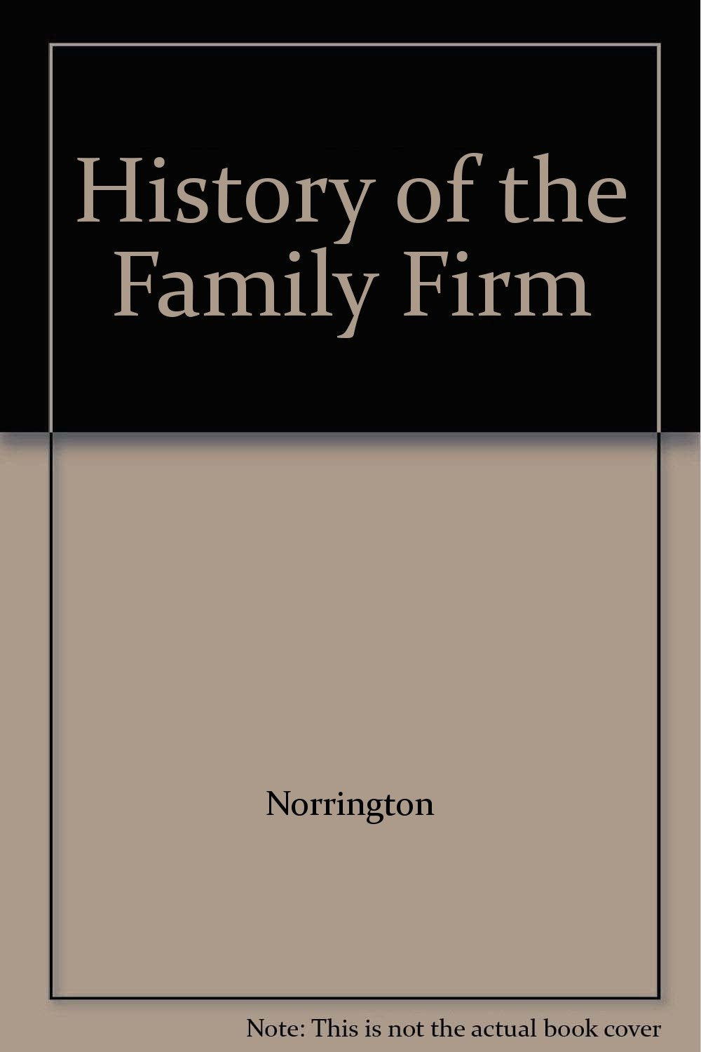 History of the Family Firm Books