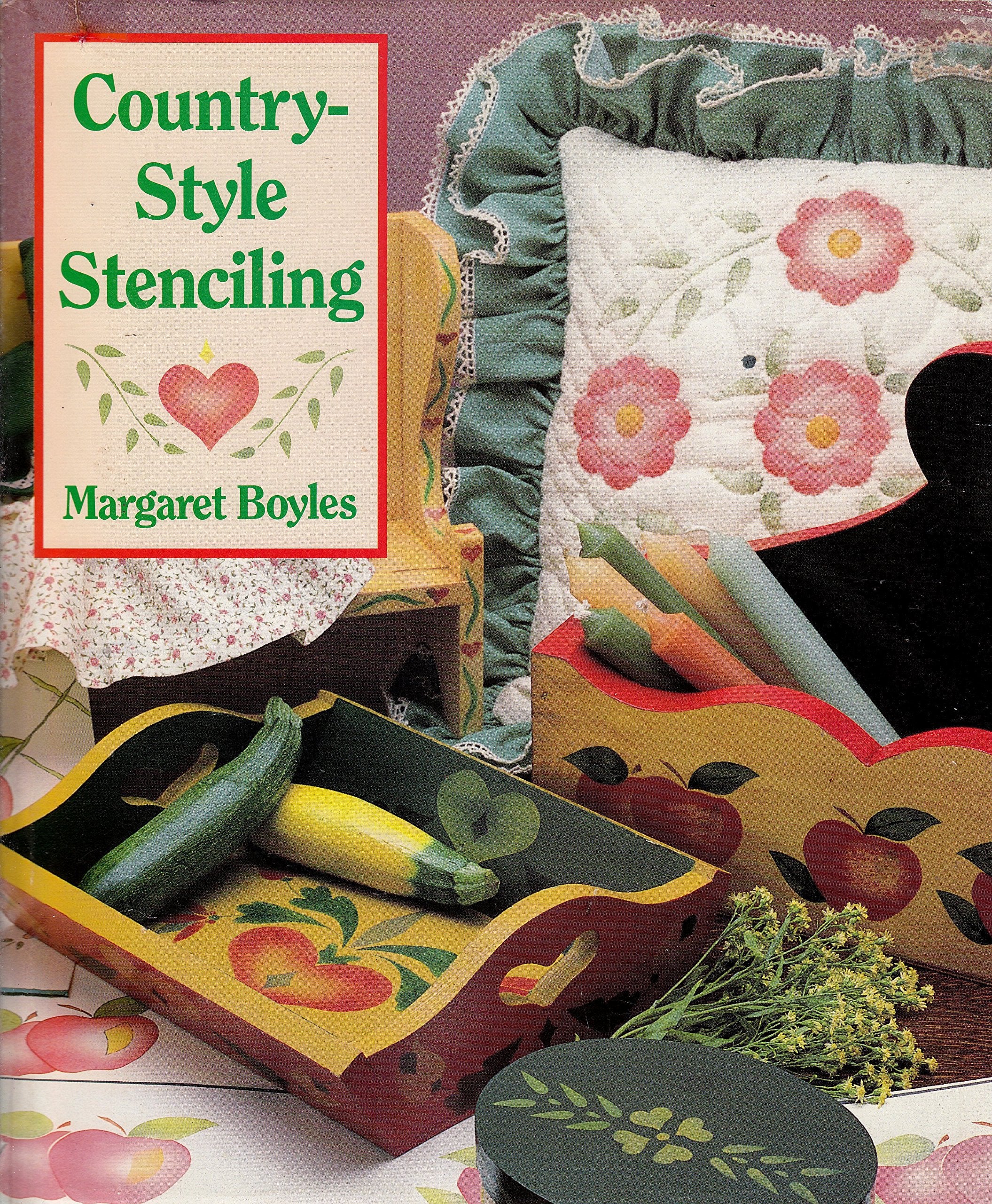 Country-Style Stenciling: With 8 Ready-To-Use, Pre-Cut Plastics Stencils Hobbies & Crafts