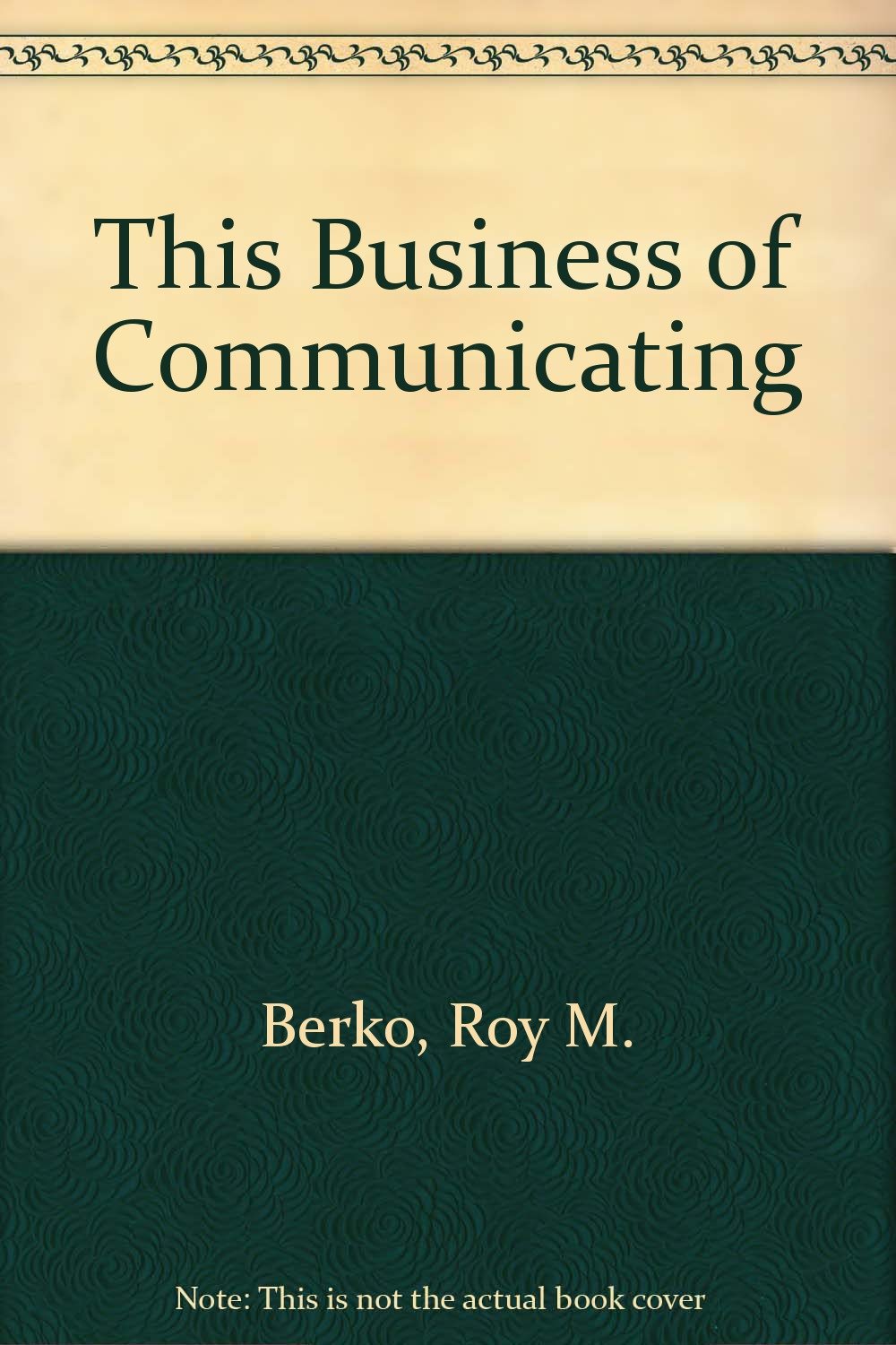 Product Image: This Business of Communicating