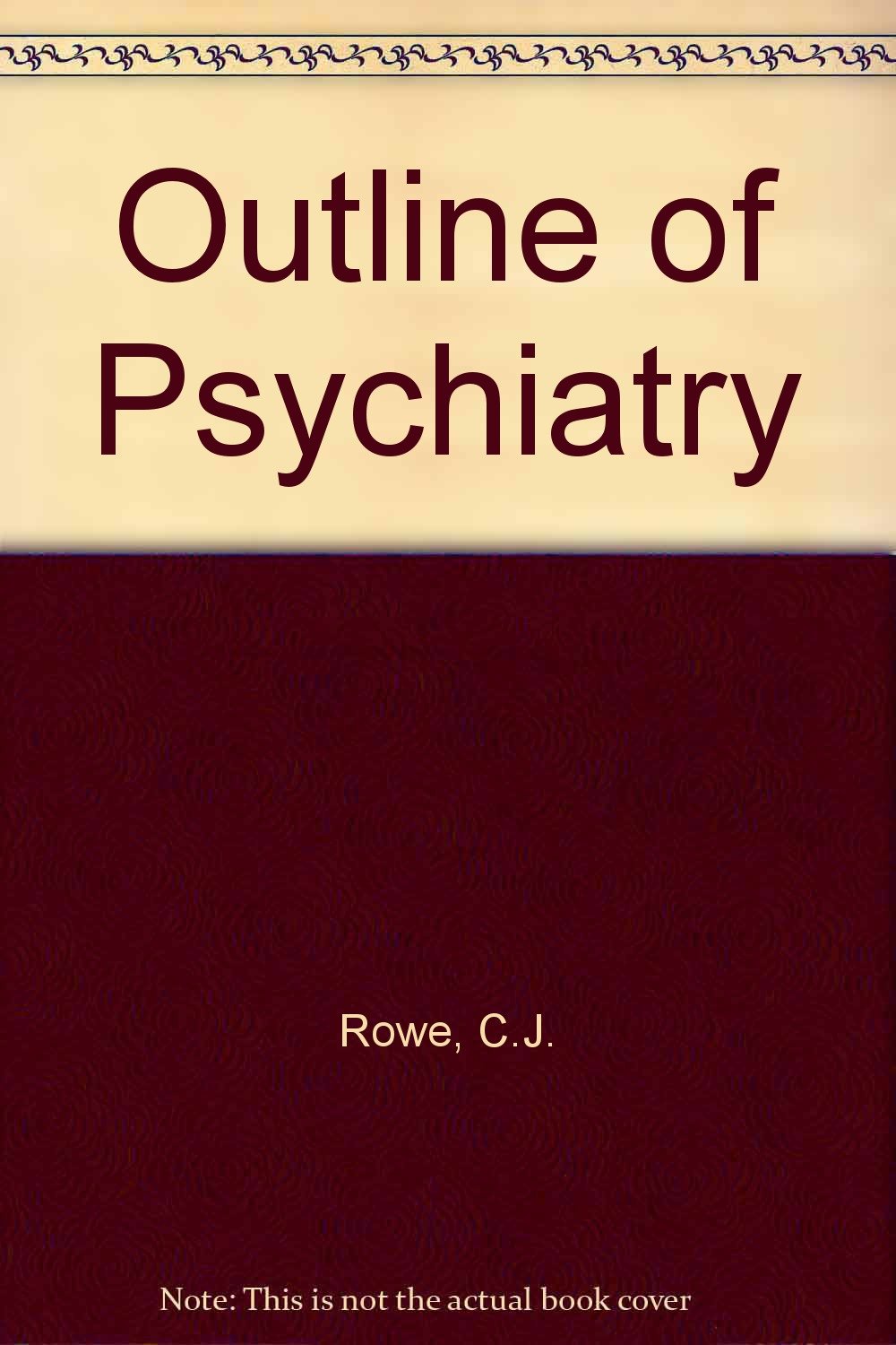 Outline of Psychiatry book