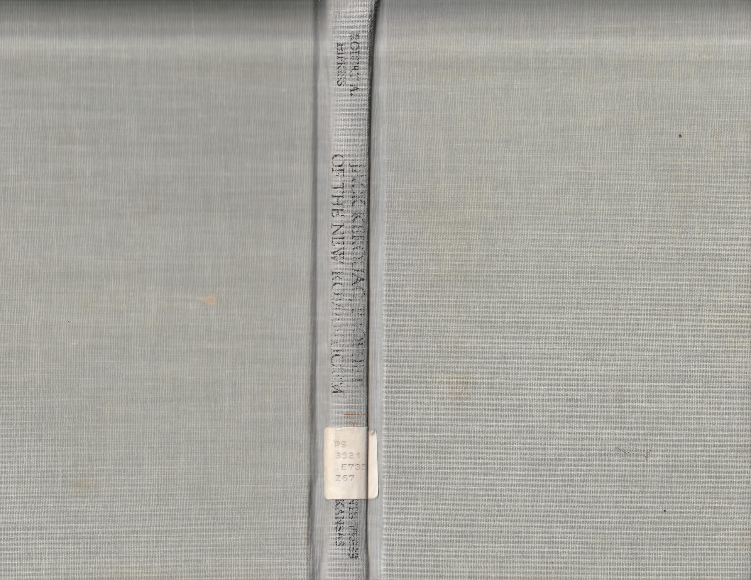 Jack Kerouac, Prophet of the New Romanticism: A Critical Study of the Published Works of Kerouac and a Comparison of Them to Those of J. D. Salinger Contemporary literature Books