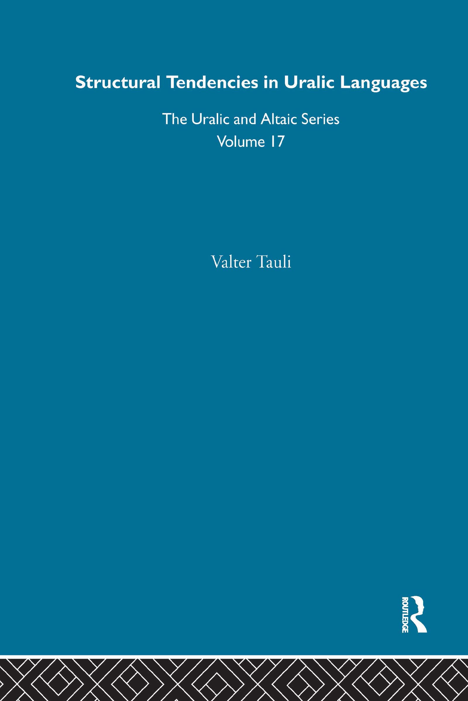 Product Image: Structural Tendencies in Uralic Languages