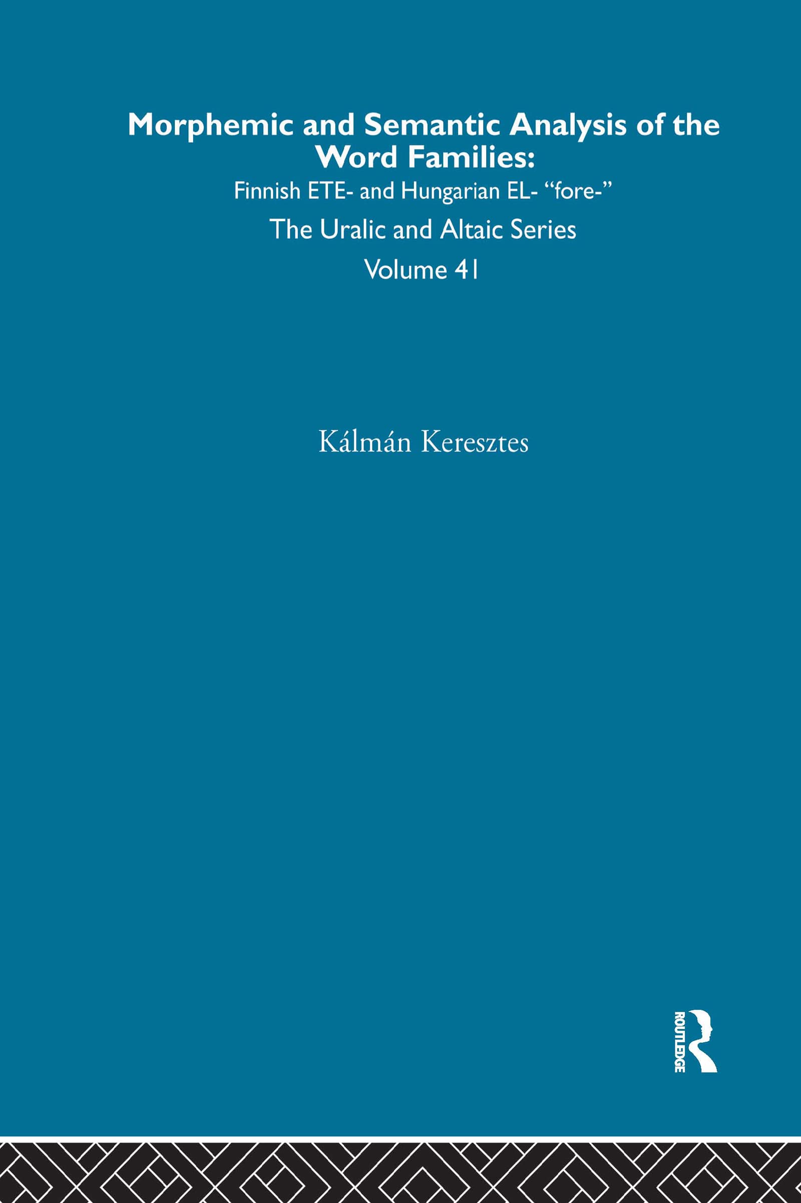 Morphemic and Semantic Analysis of the Word Families Social Sciences