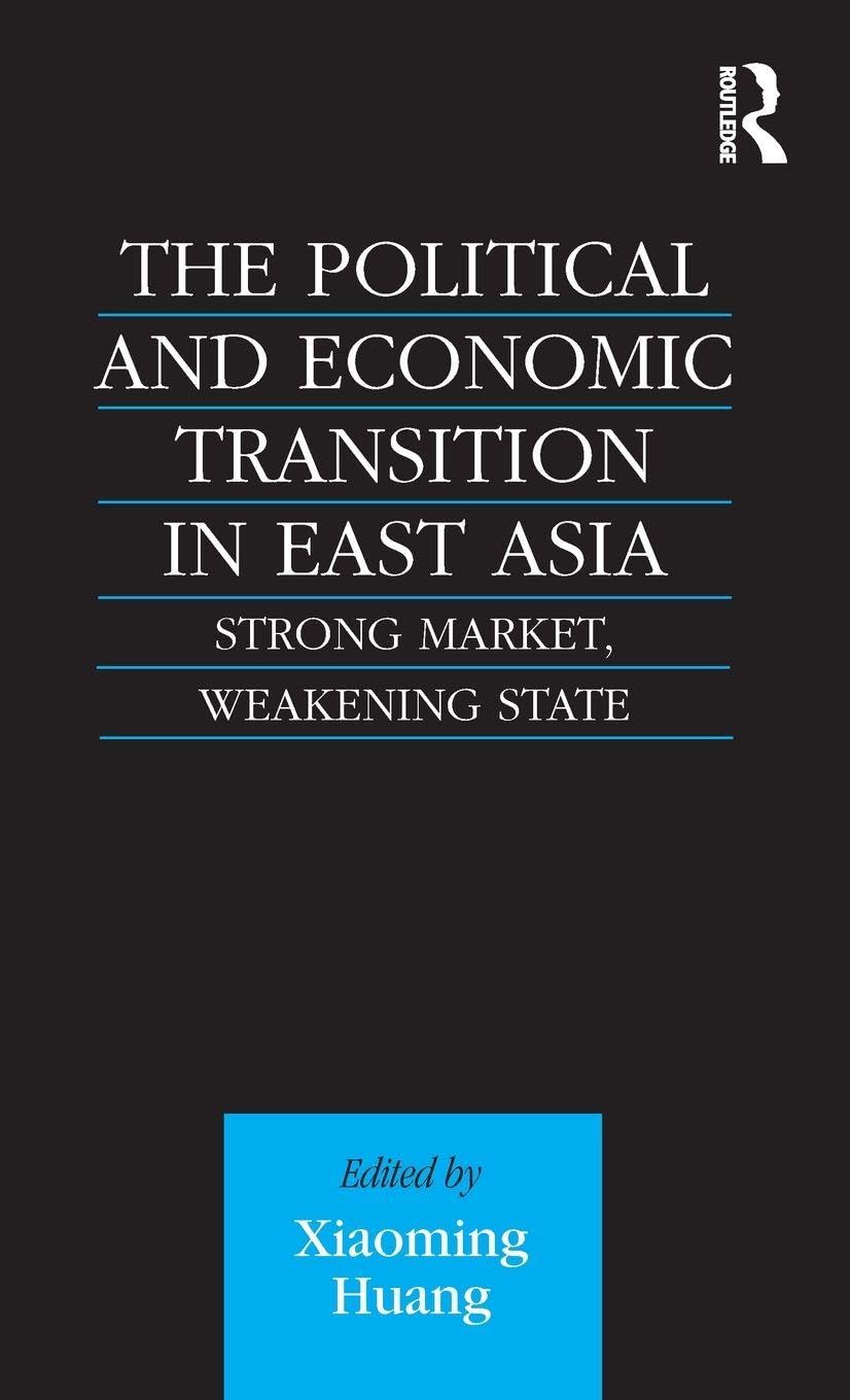 The Political and Economic Transition in East Asia Books