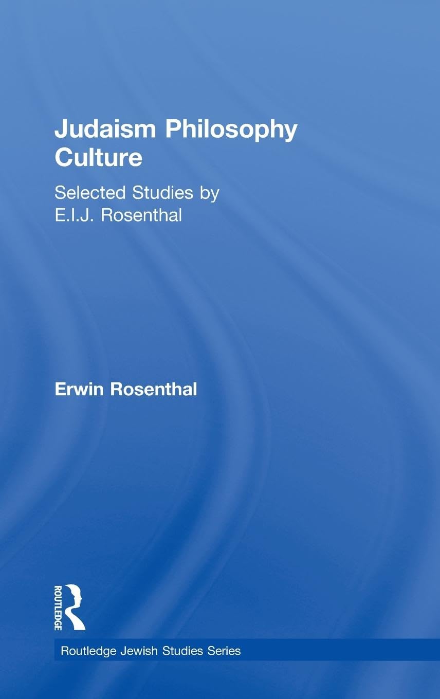 Judaism, Philosophy, Culture Philosophy