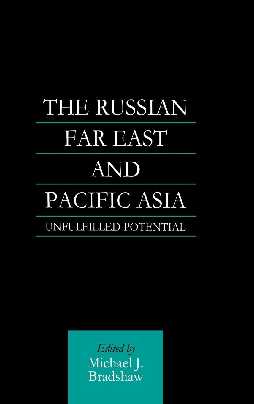 The Russian Far East and Pacific Asia Books