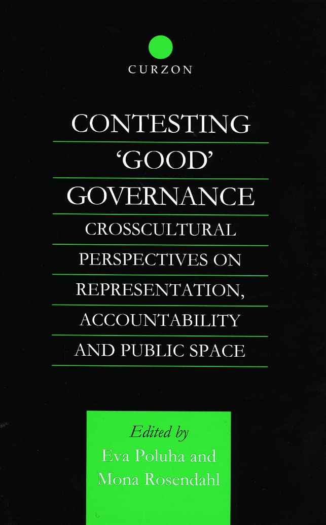 Contesting 'Good' Governance Social Sciences