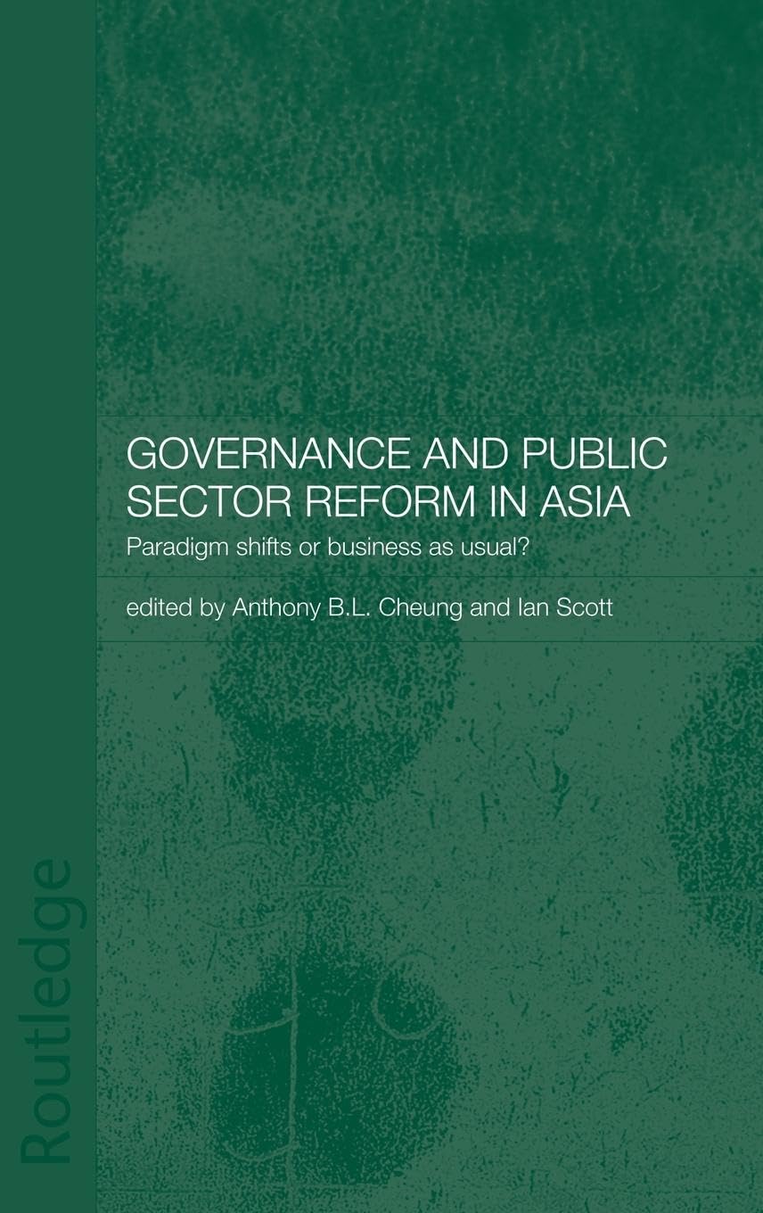 Governance and Public Sector Reform in Asia Law