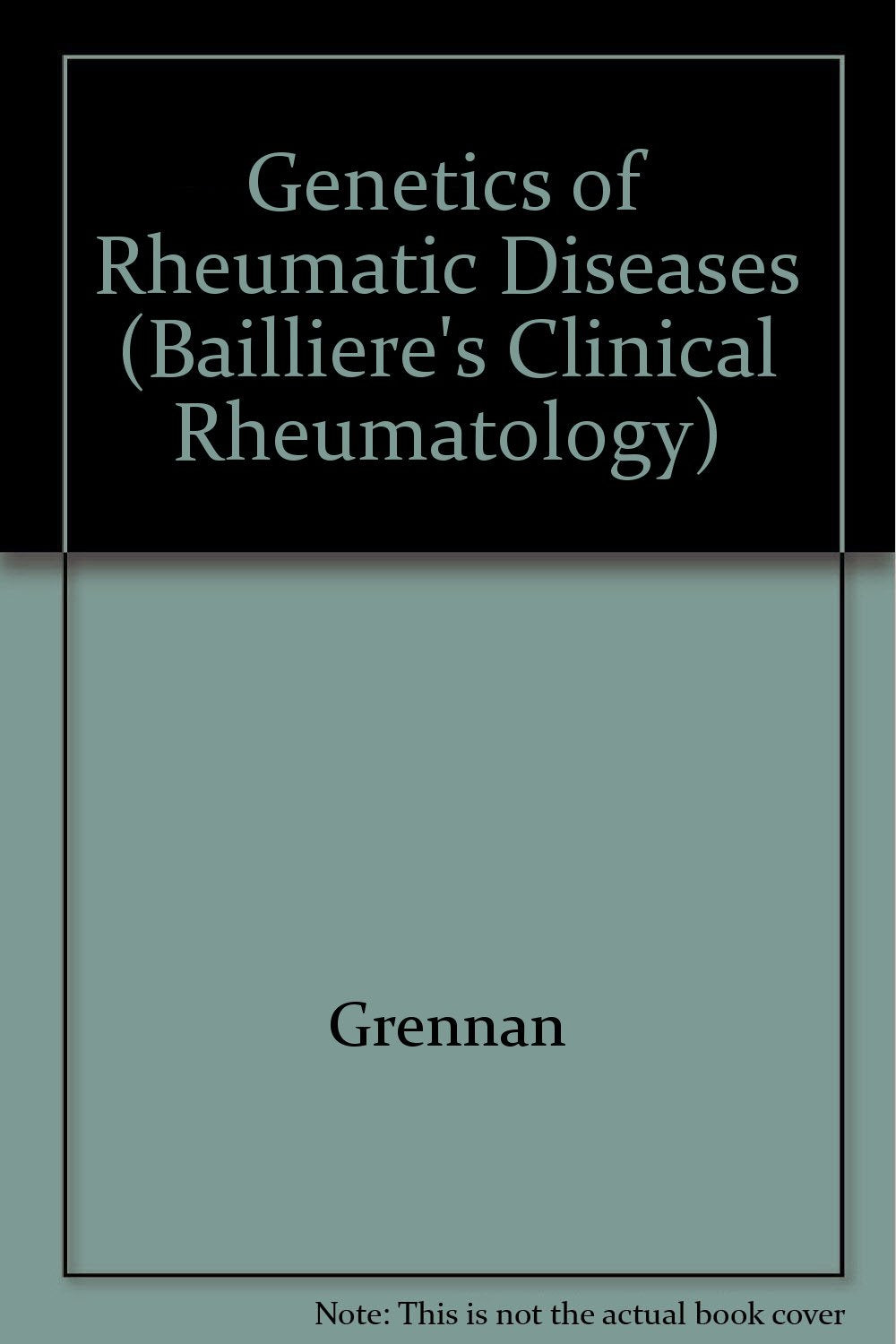 Product Image: Genetics of Rheumatic Diseases