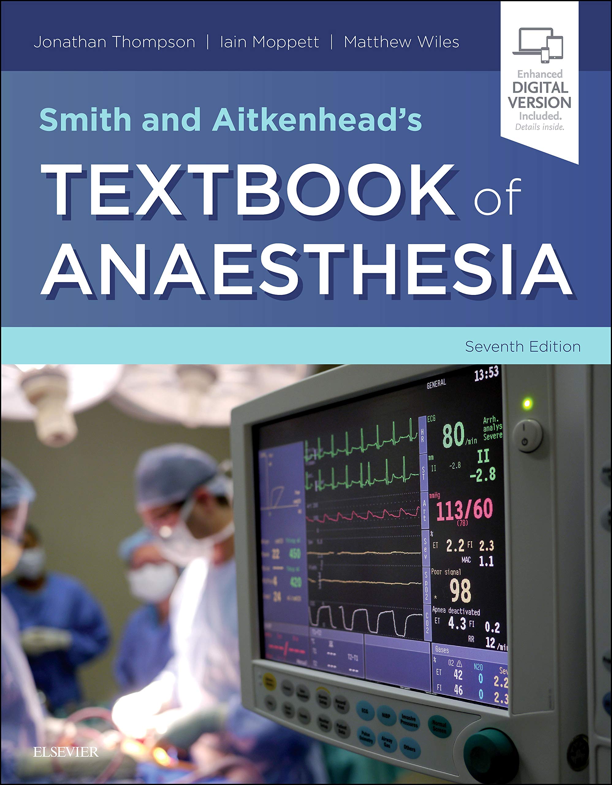 Smith and Aitkenhead's Textbook of Anaesthesia: Expert Consult - Online & Print Medicine