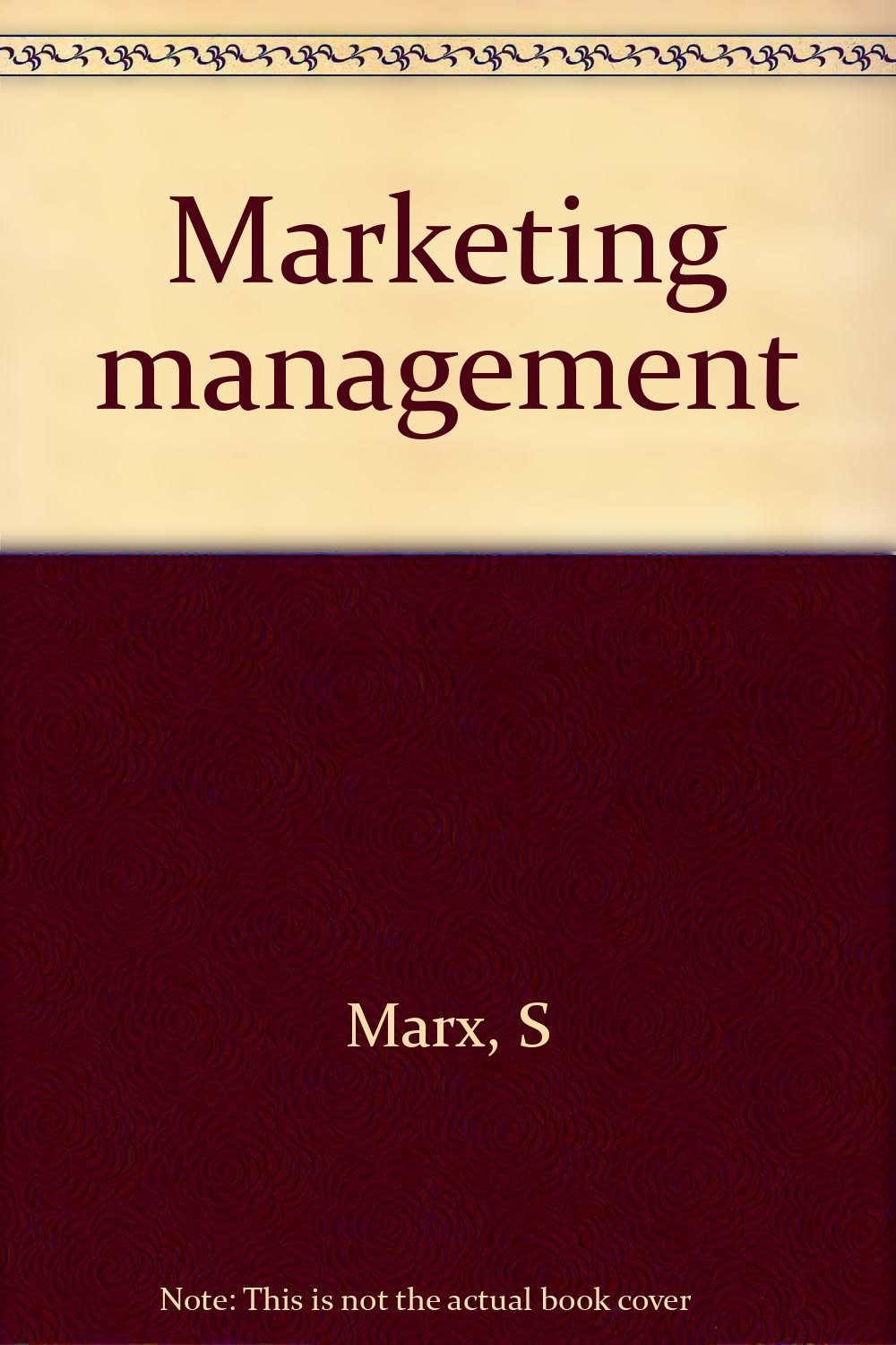Marketing Management Books