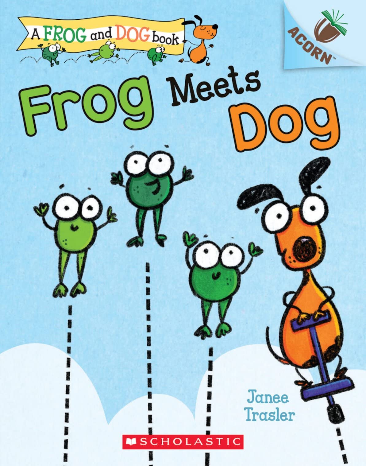 Frog Meets Dog Non-fiction books for kids