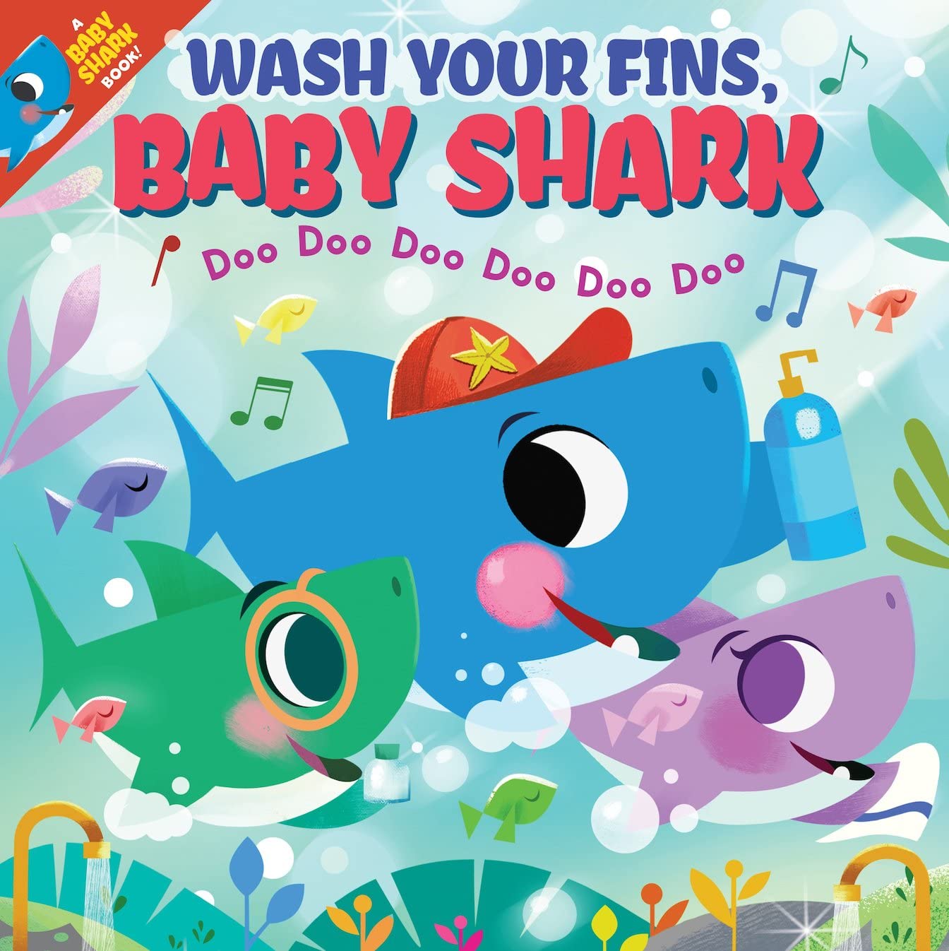 Wash Your Fins, Baby Shark! Doo Doo Doo Doo Doo Doo (PB) Pets