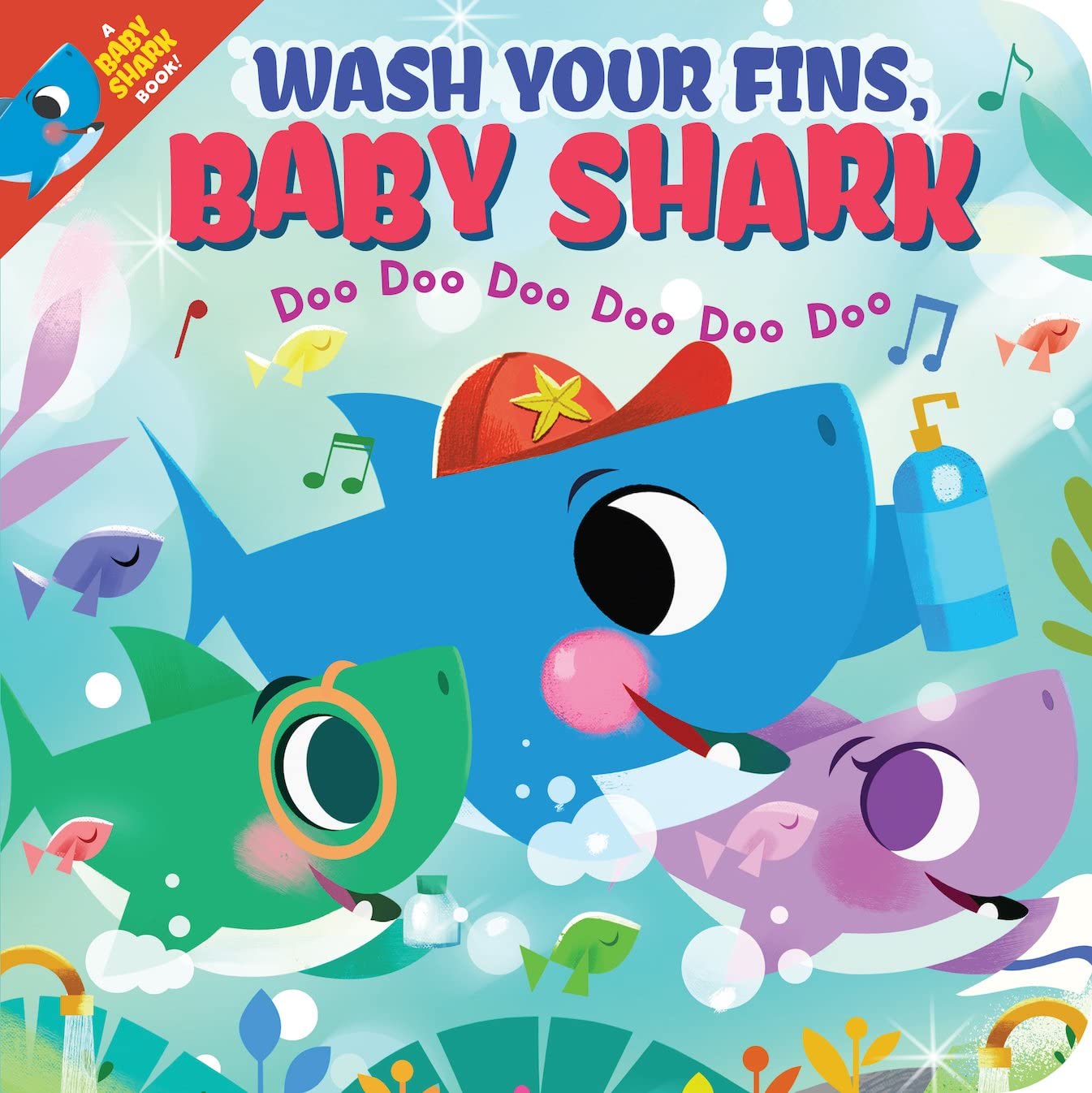 Wash Your Fins, Baby Shark! Doo Doo Doo Doo Doo Doo (BB) Humour & Satire