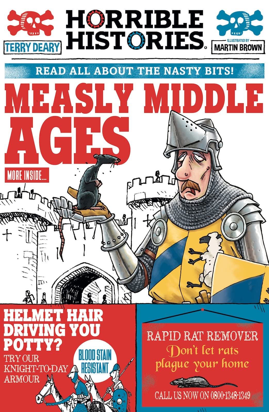 Measly Middle Ages (newspaper edition): 1 (Horrible Histories) Manga