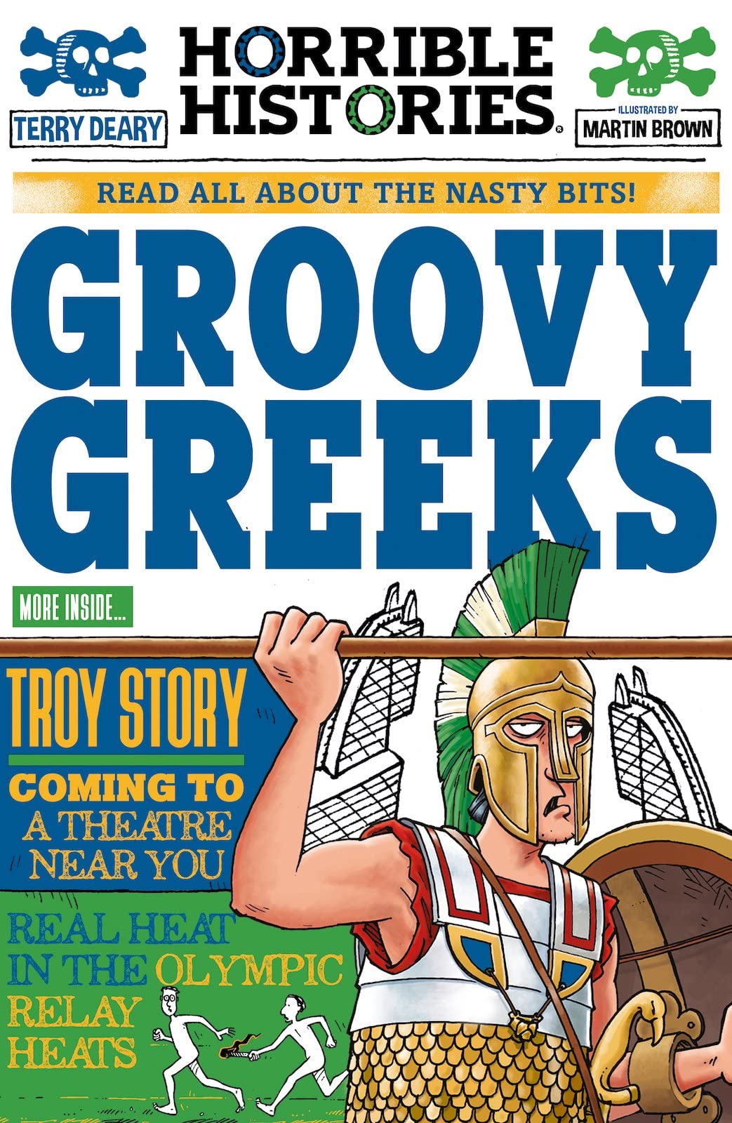 Groovy Greeks (newspaper edition) (Horrible Histories) Contemporary literature