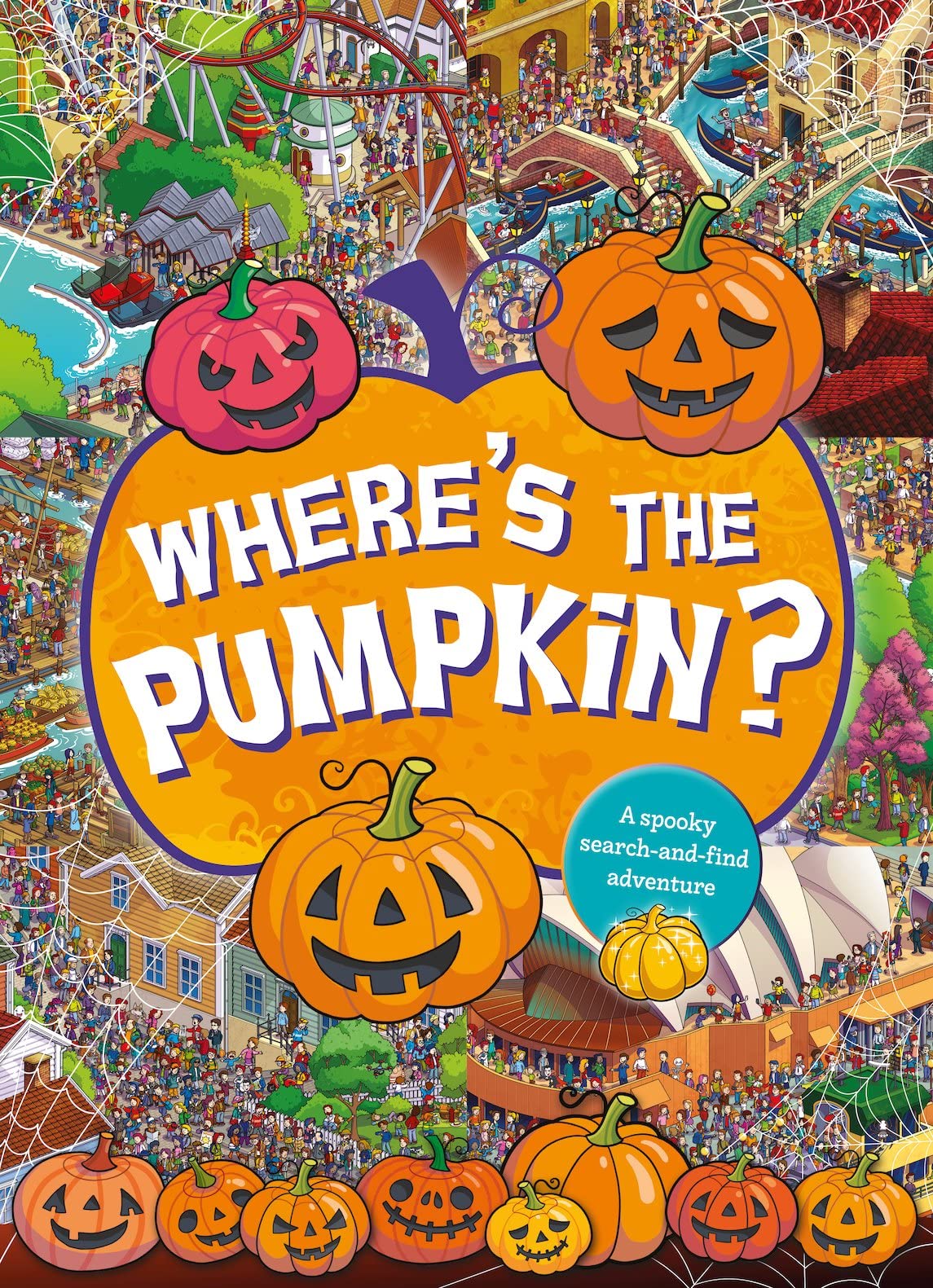 Where's the Pumpkin? A Spooky Search and Find book