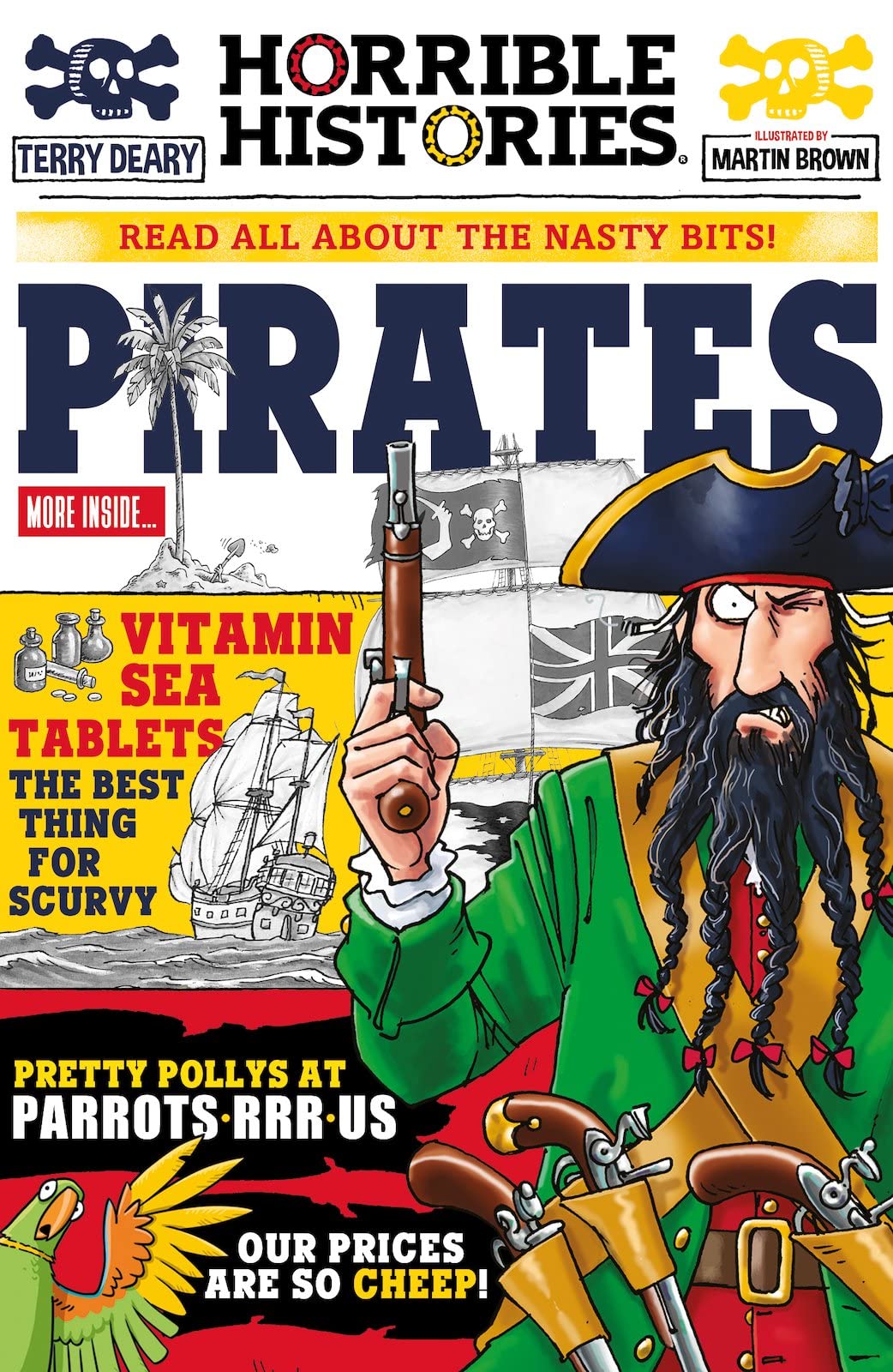 Pirates (newspaper edition) (Horrible Histories) Non-fiction