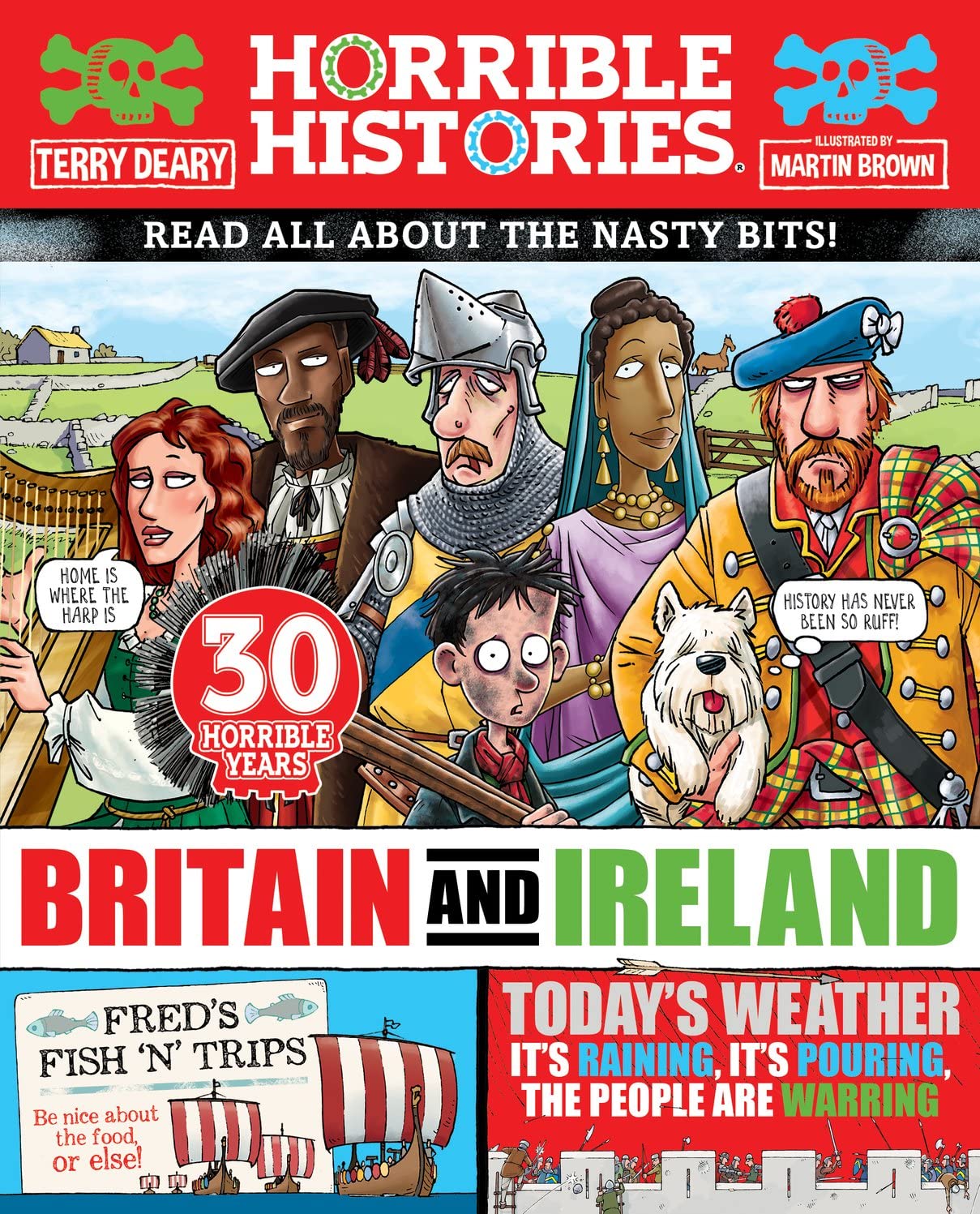 Horrible History of Britain and Ireland (newspaper edition) Manga