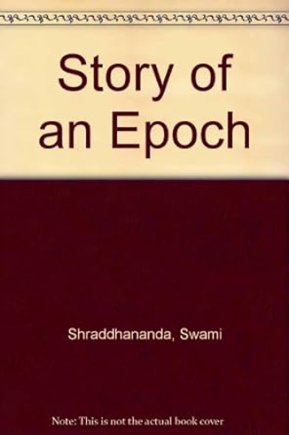 Story of an Epoch Politics & History