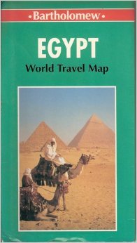 World Travel Map: Egypt (World travel maps) Leisure, Home & Garden