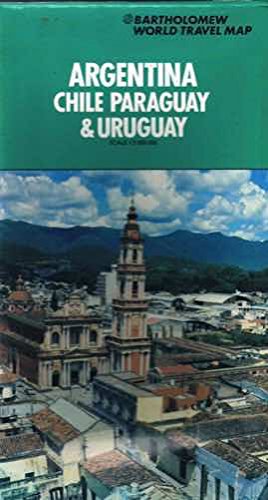 Argentina, Chile, Paraguay and Uruguay Map (World Travel S.) Leisure, Home & Garden