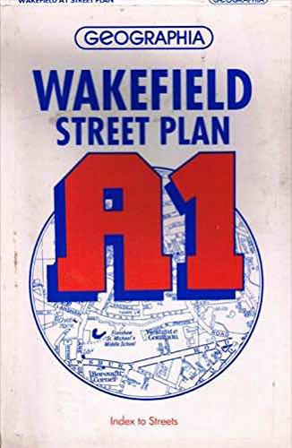 Wakefield (A1) Street Map and City Plan (Street map & city plan) Leisure, Home & Garden