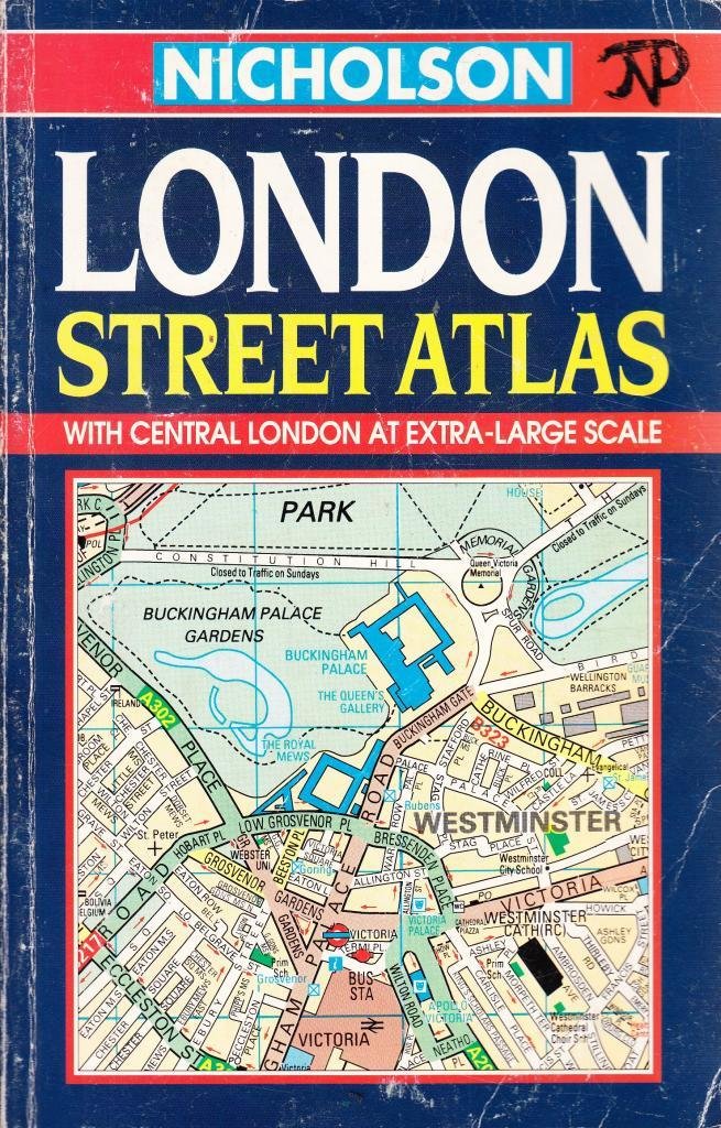 Nicholson London Street Atlas 1994 Leisure, Home & Garden