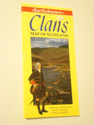 Clans Map of Scotland (Pictorial Maps) Geology & Geography