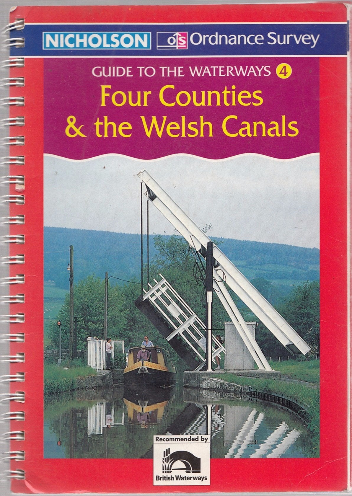 Four Counties and the Welsh Canals (Nicholson/OS Guide to the Waterways, Band 4) Leisure, Home & Garden