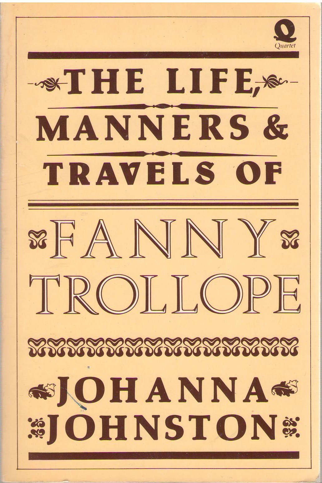 Life, Manners and Travels of Fanny Trollope Books