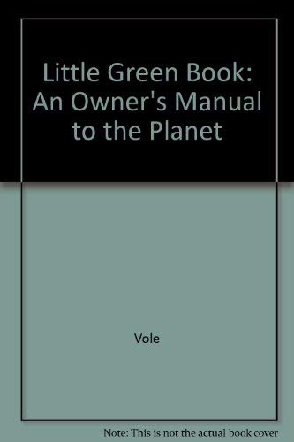 Little Green Book: An Owner's Manual to the Planet book