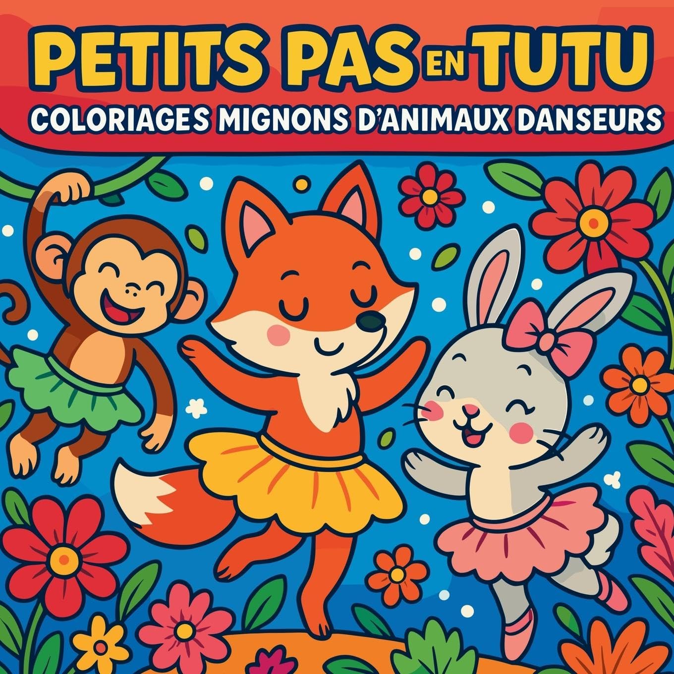 Petits Pas en Tutu - Coloriages Mignons d'Animaux Danseurs Tiptoi & Games