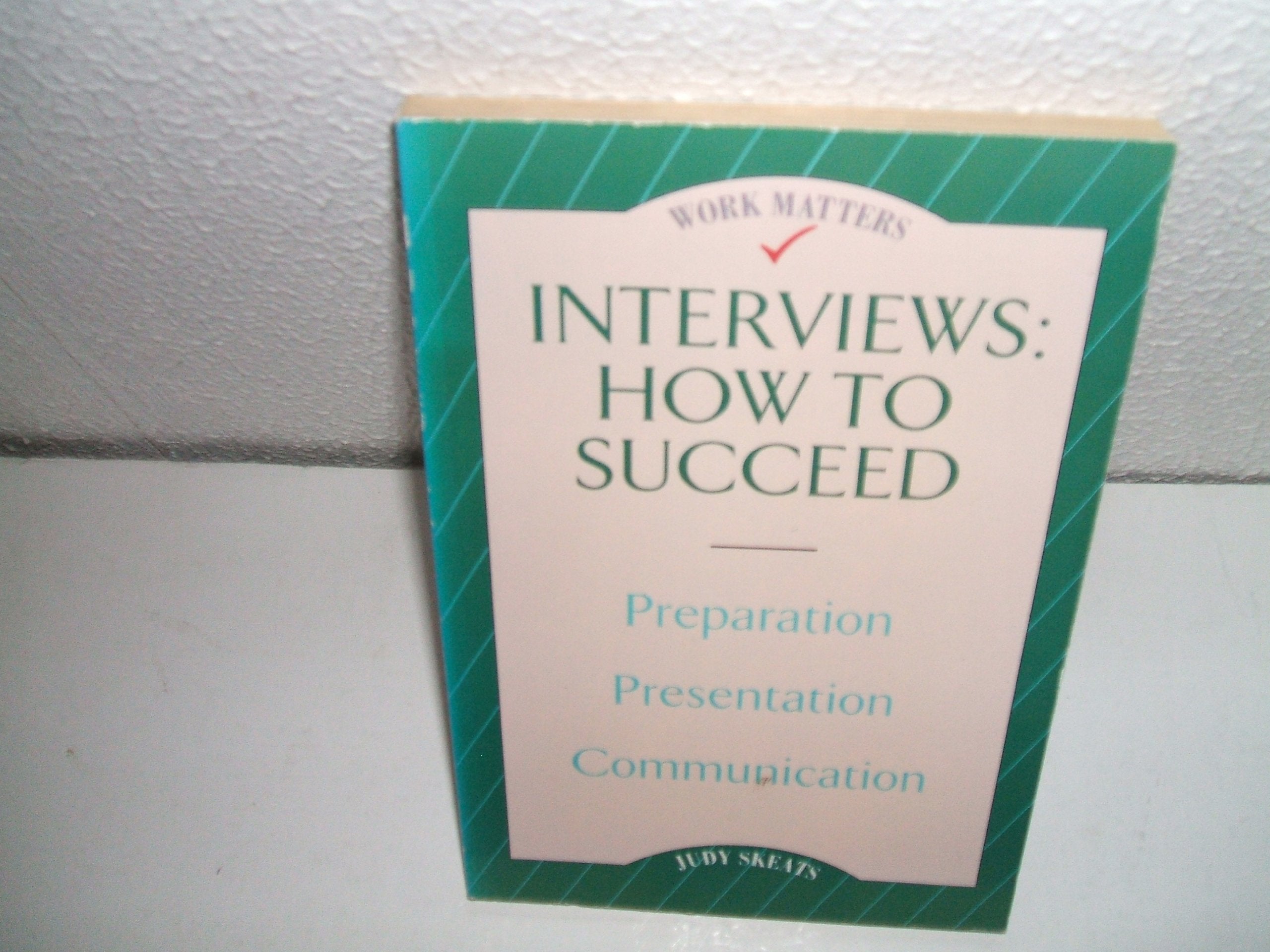 Product Image: Interviews: How to Succeed