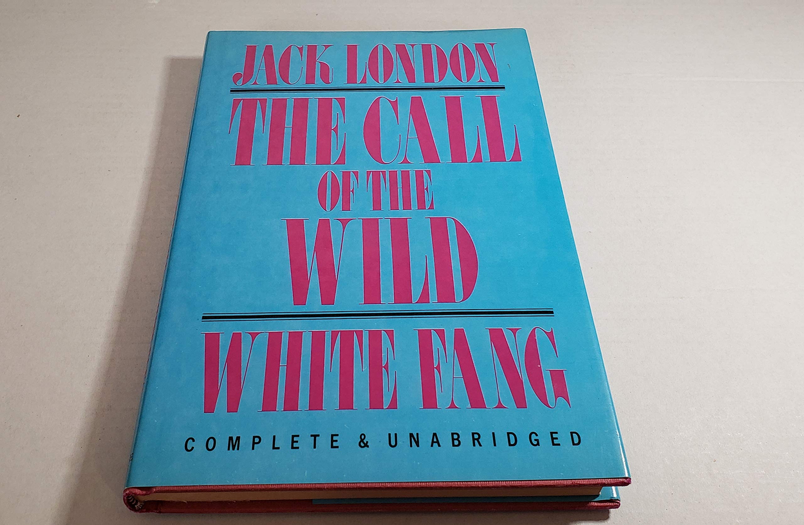 Call of the Wild and White Fang Books