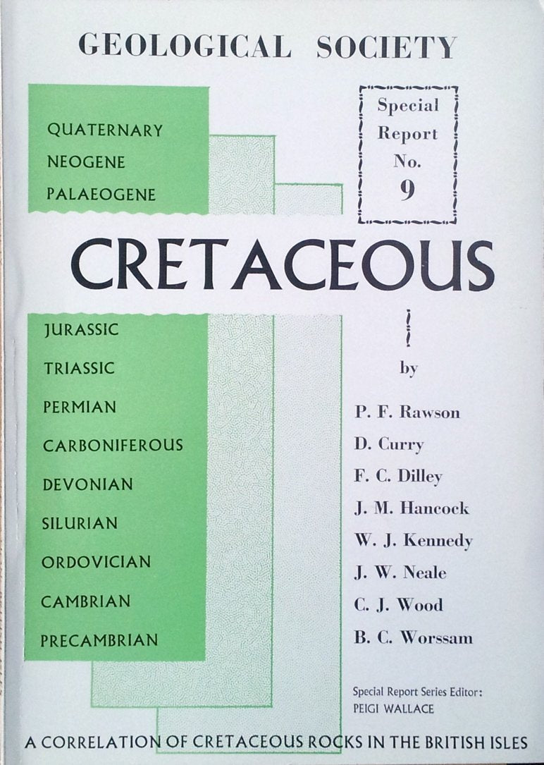 Correlation of Cretaceous Rocks in the British Isles Books