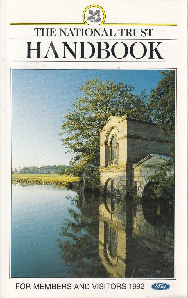 The National Trust Handbook: For Members and Visitors 1992 book