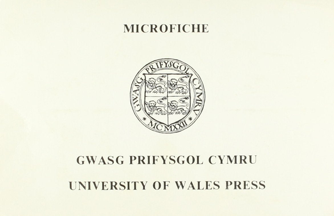A Concordance to Llawysgrif Hendregadredd (University of Wales Press - Histories of Wales) Contemporary literature
