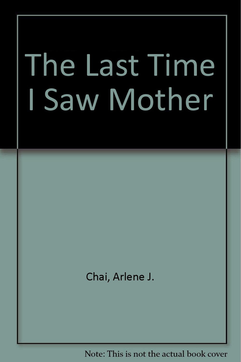 The Last Time I Saw Mother Contemporary literature